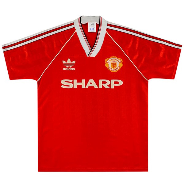 Tailandia Camiseta Manchester United 1st Retro 1988 1990 Rojo